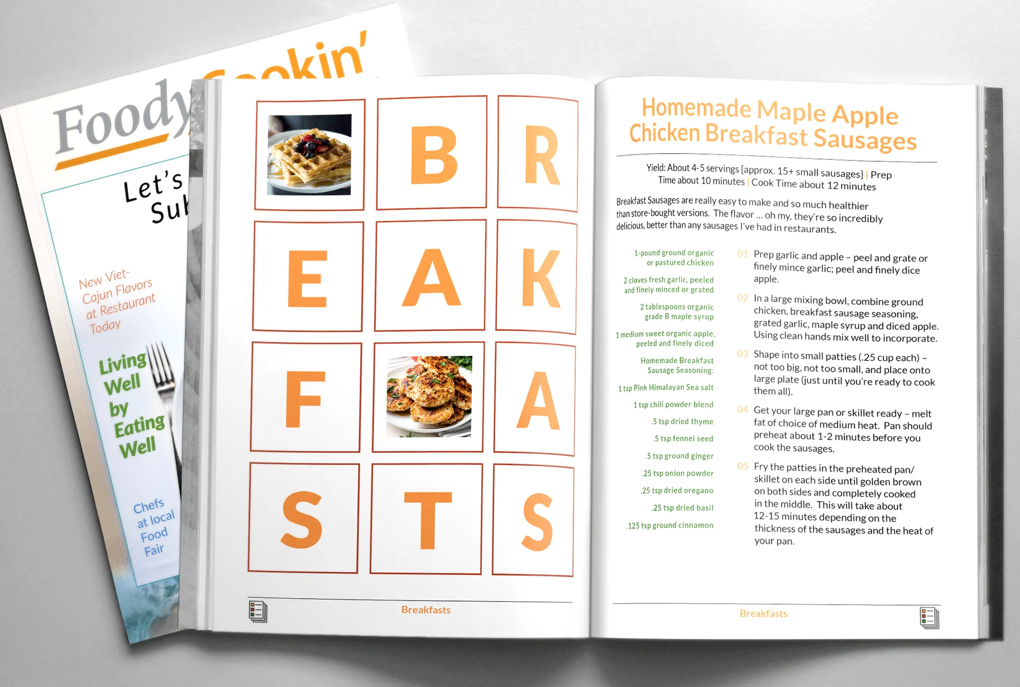 Foody Cookin' EPUB index and introduction